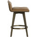 Arizona 32.5 inch Milliken Cognac Swivel Counter Stool